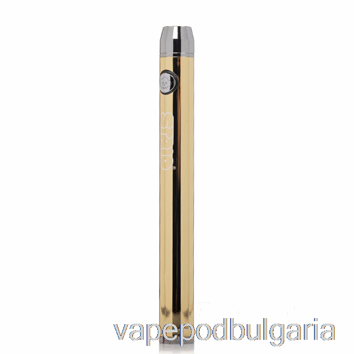 Vape 10000 Дръпки Strio Bottom Twist 510 батерия златна